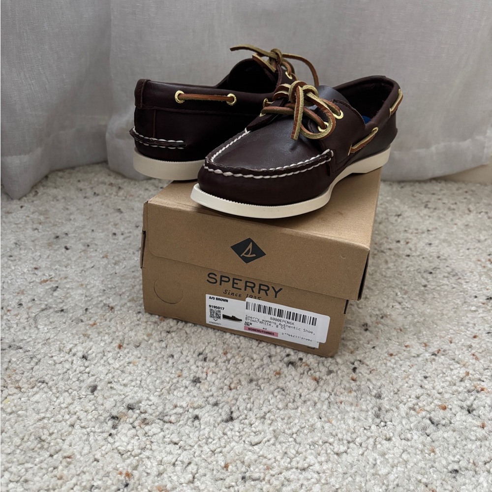 Sperry Women’s Dark Brown Boat Shoes
